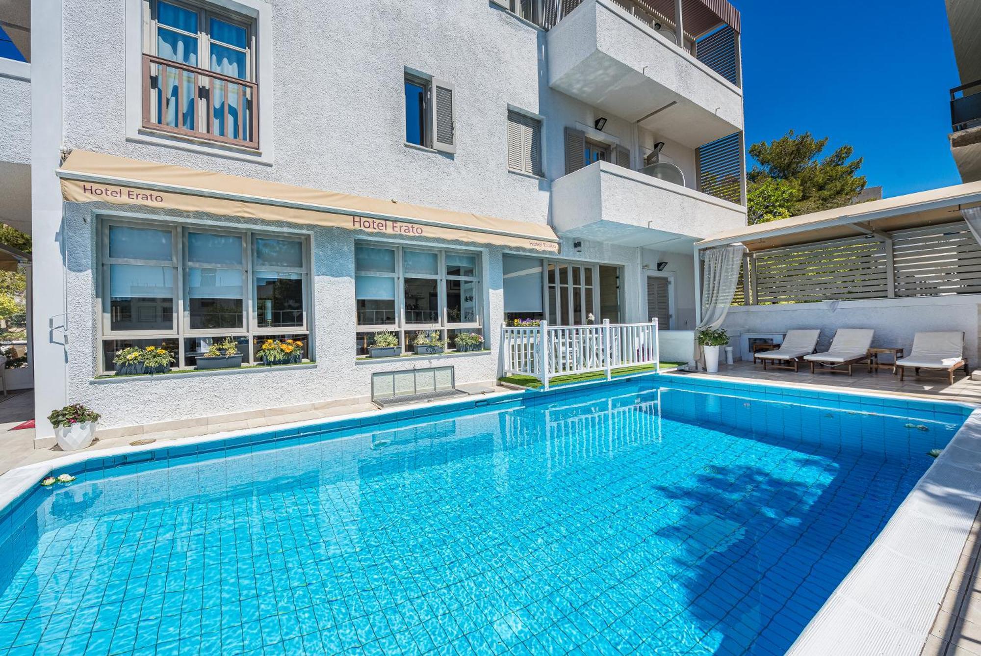 Erato Hotel Agia Marina (Aegina) Exterior foto